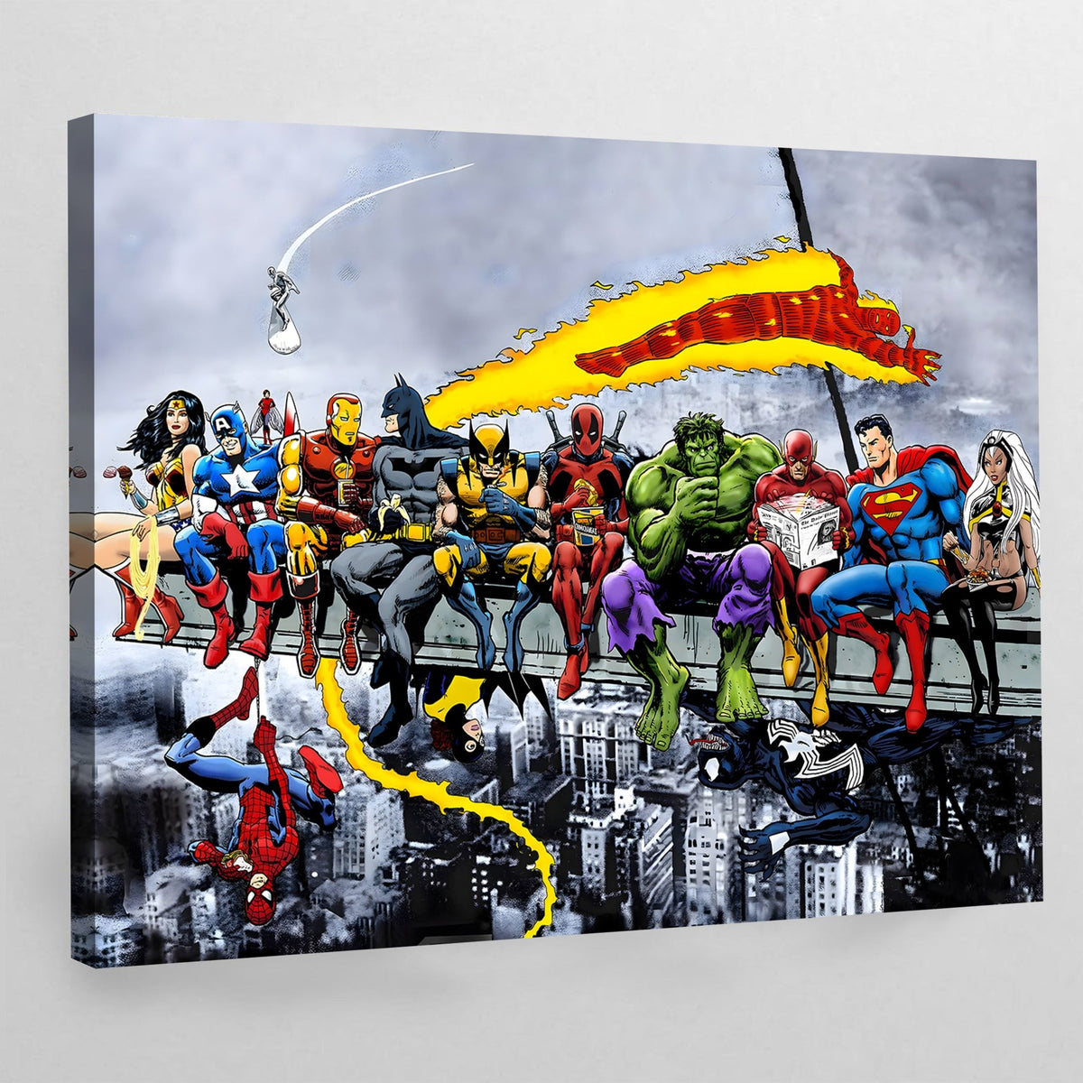 Tableau Coloré Super - Héros - The Art Avenue
