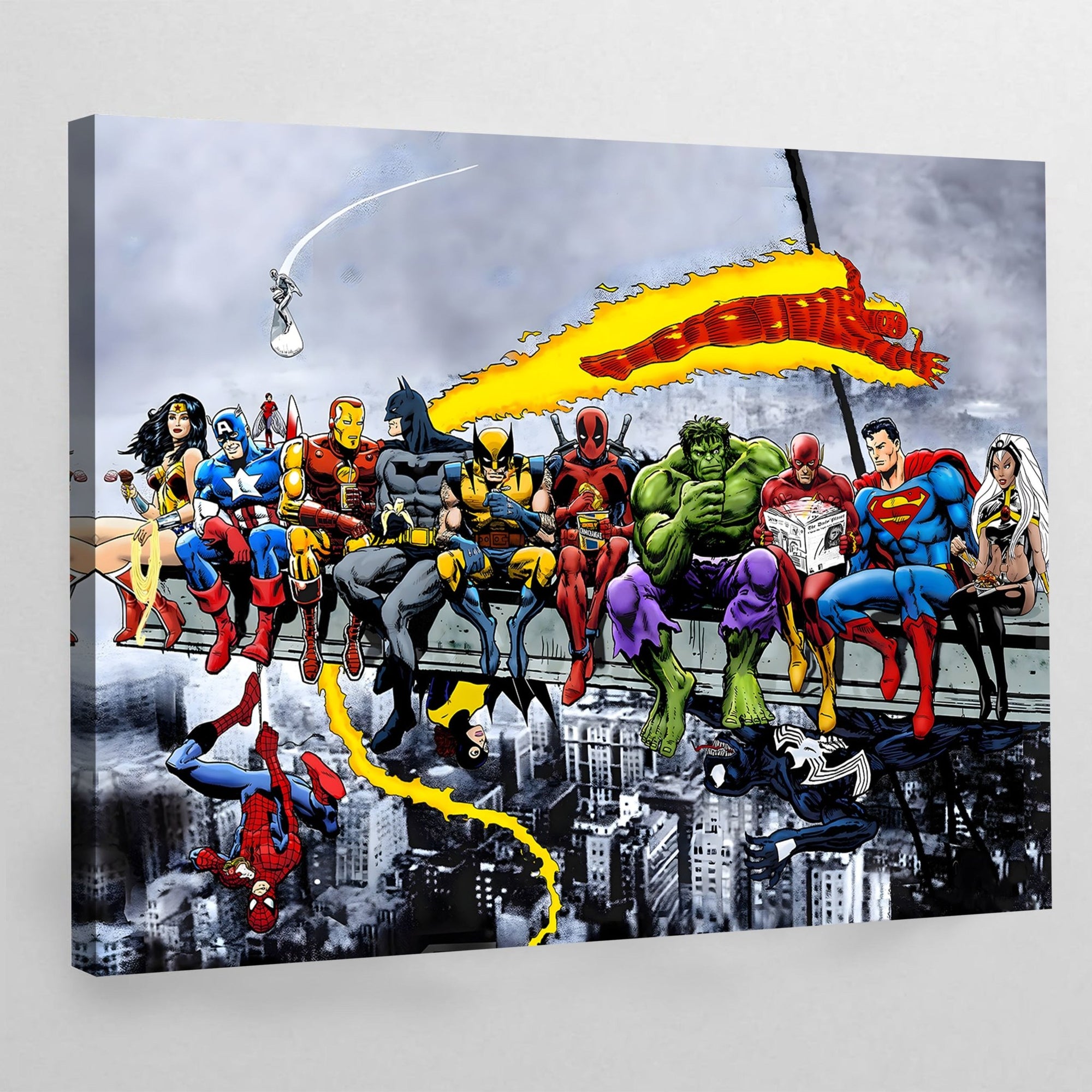 Tableau Coloré Super - Héros - The Art Avenue