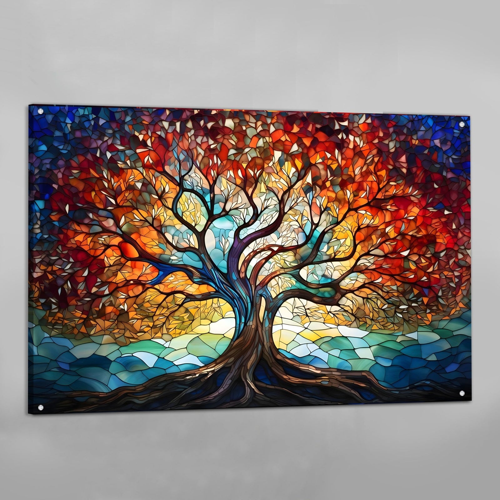 Tableau Contemporain Arbre De Vie - The Art Avenue