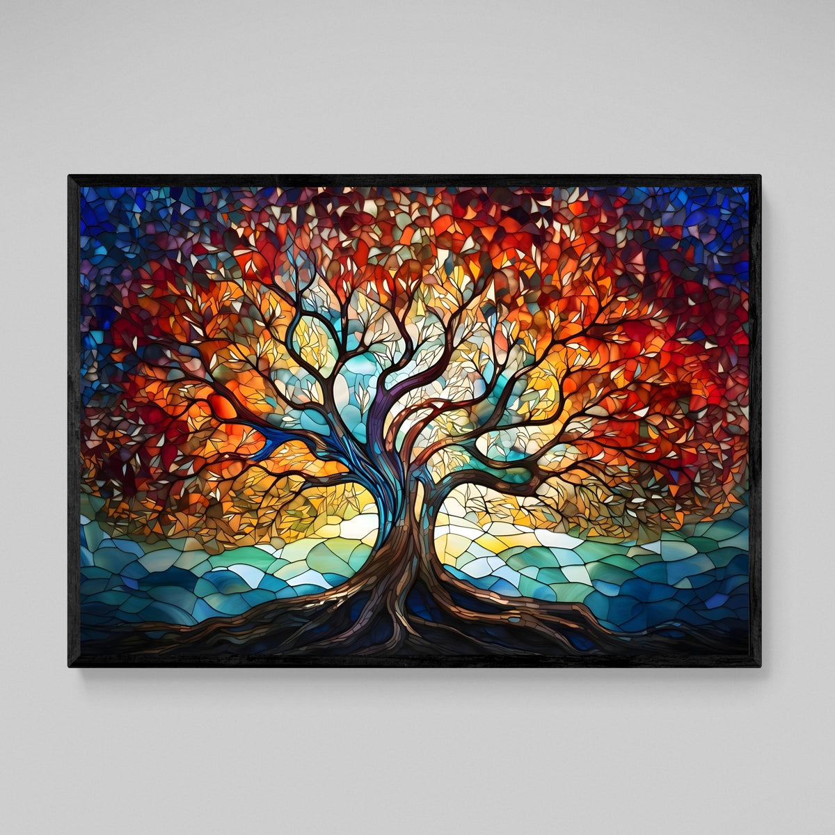 Tableau Contemporain Arbre De Vie - The Art Avenue