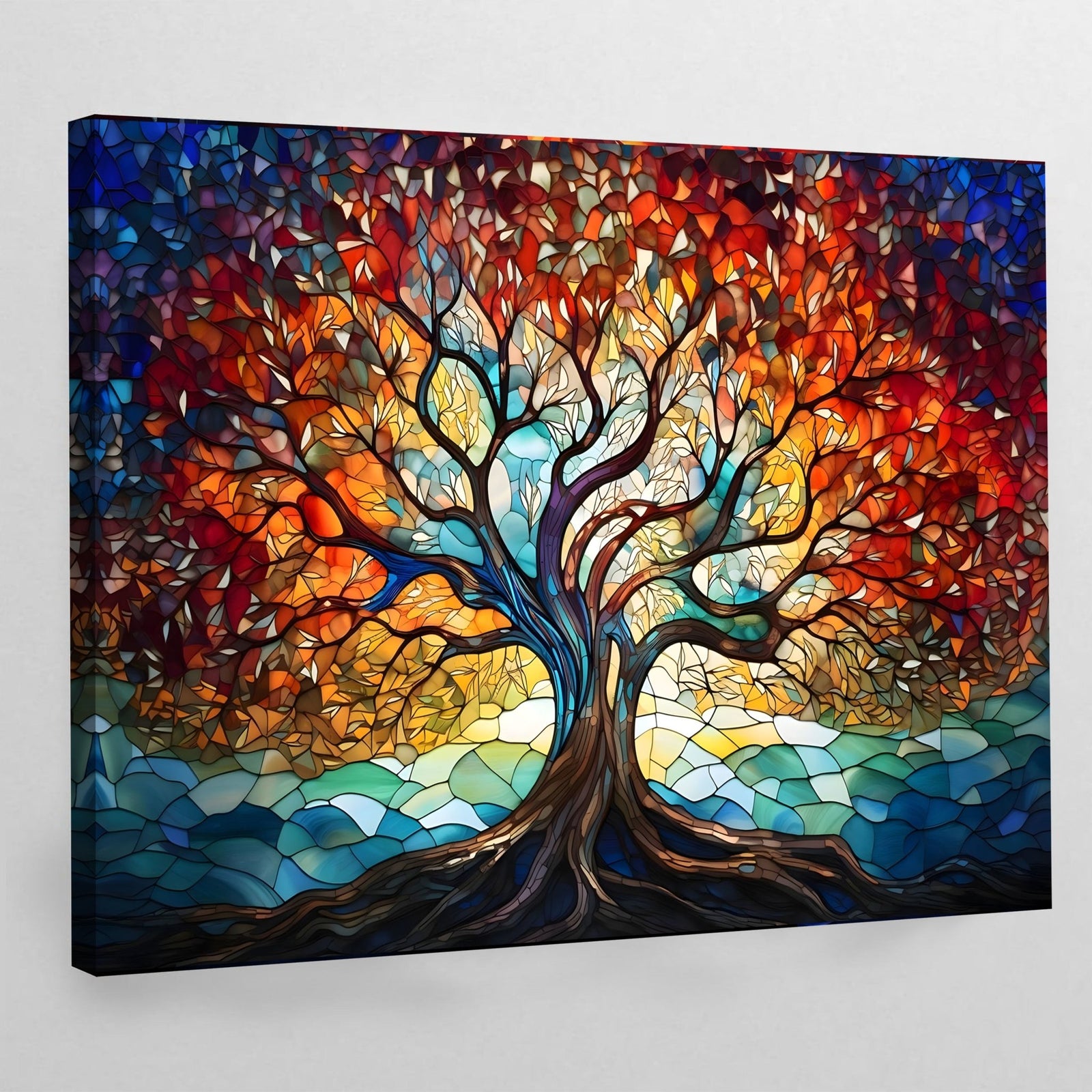 Tableau Contemporain Arbre De Vie - The Art Avenue