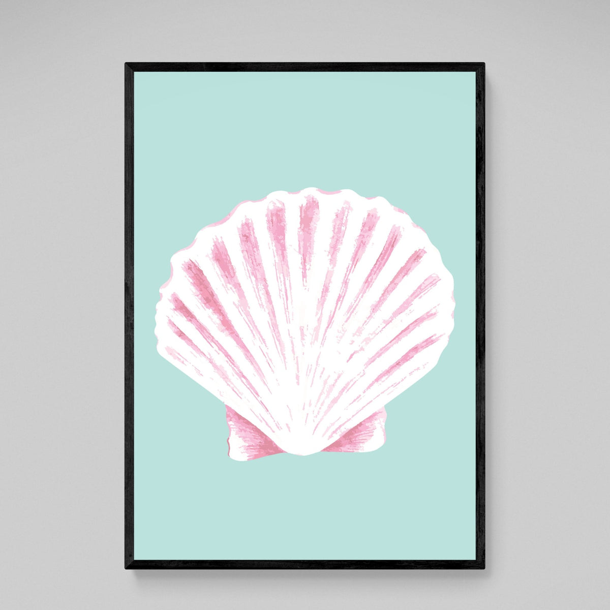 Tableau Coquillage Rose - The Art Avenue