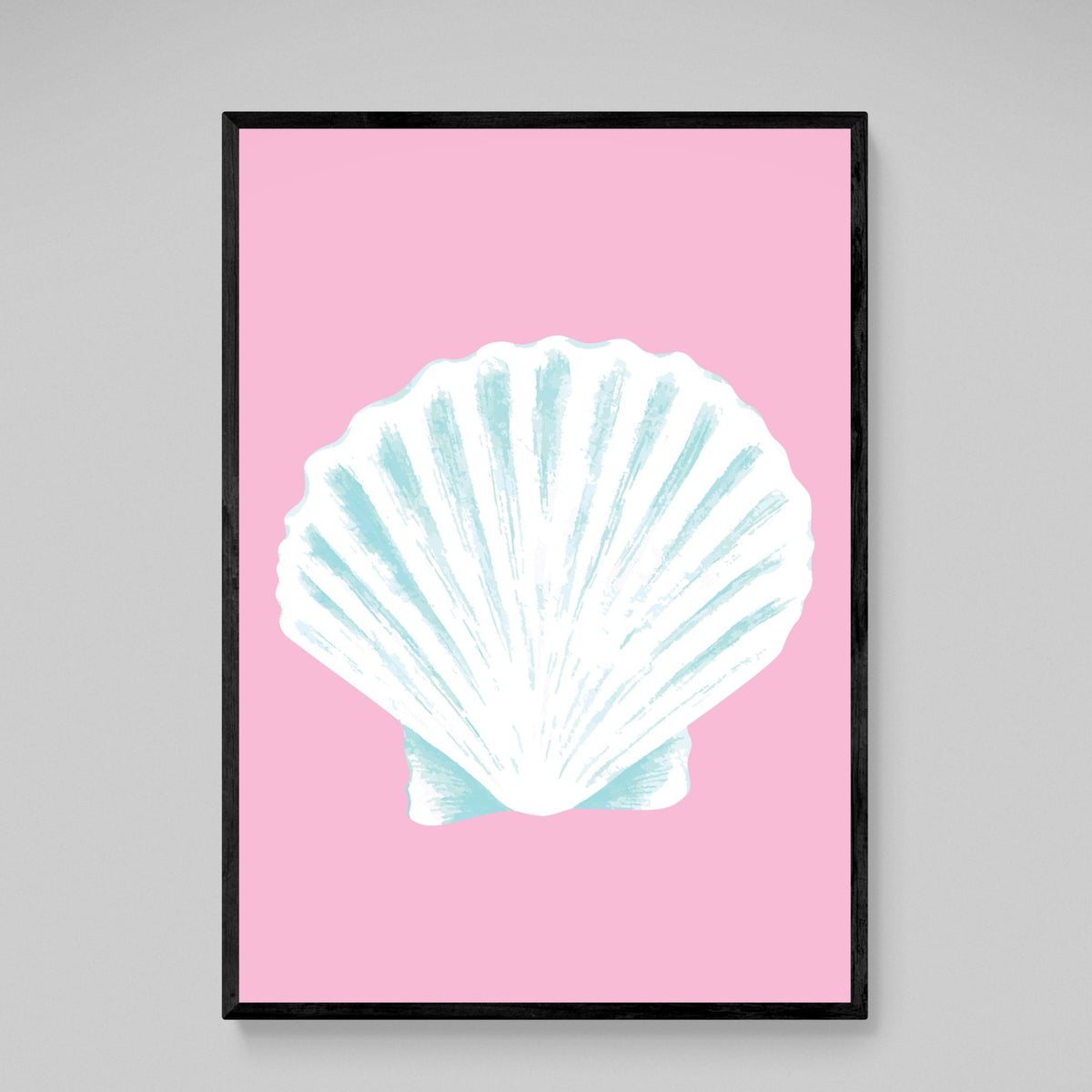 Tableau Coquillage Turquoise - The Art Avenue