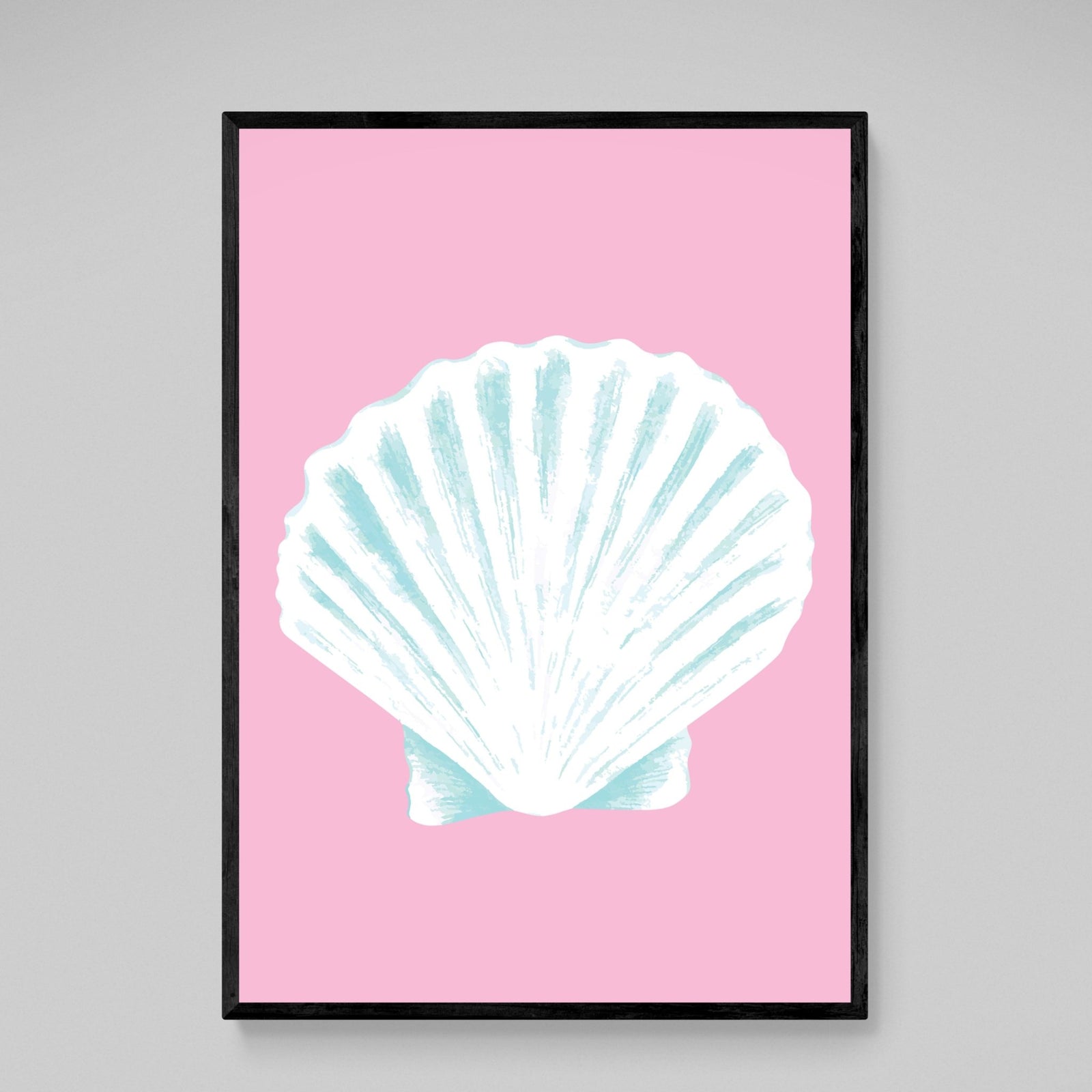 Tableau Coquillage Turquoise - The Art Avenue