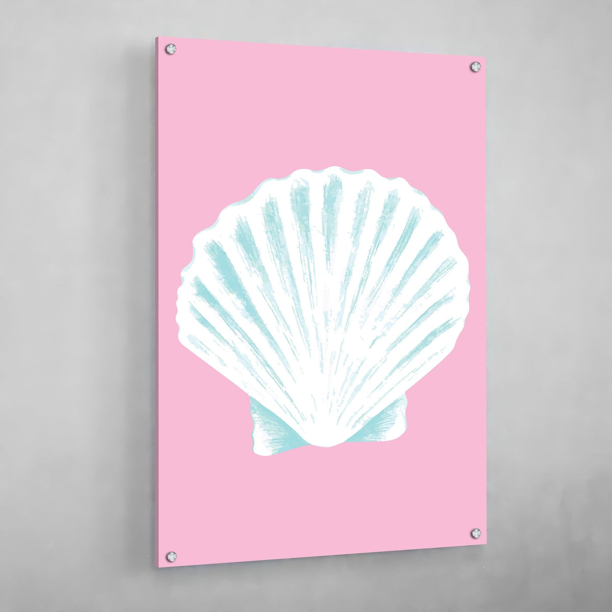 Tableau Coquillage Turquoise - The Art Avenue