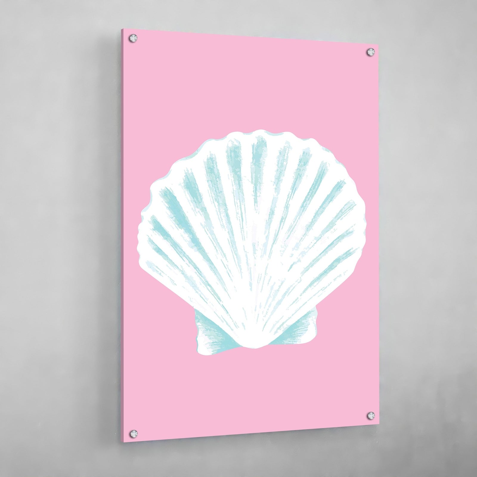 Tableau Coquillage Turquoise - The Art Avenue