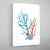 Tableau Corail Mer - The Art Avenue