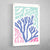 Tableau Corail Moderne - The Art Avenue