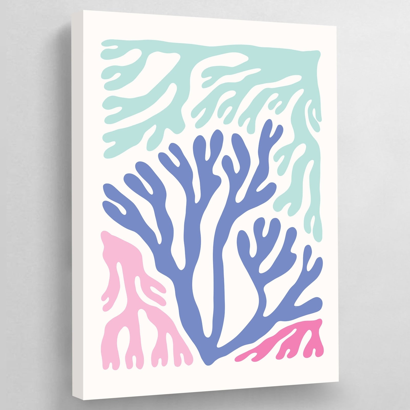 Tableau Corail Moderne - The Art Avenue