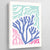Tableau Corail Moderne - The Art Avenue