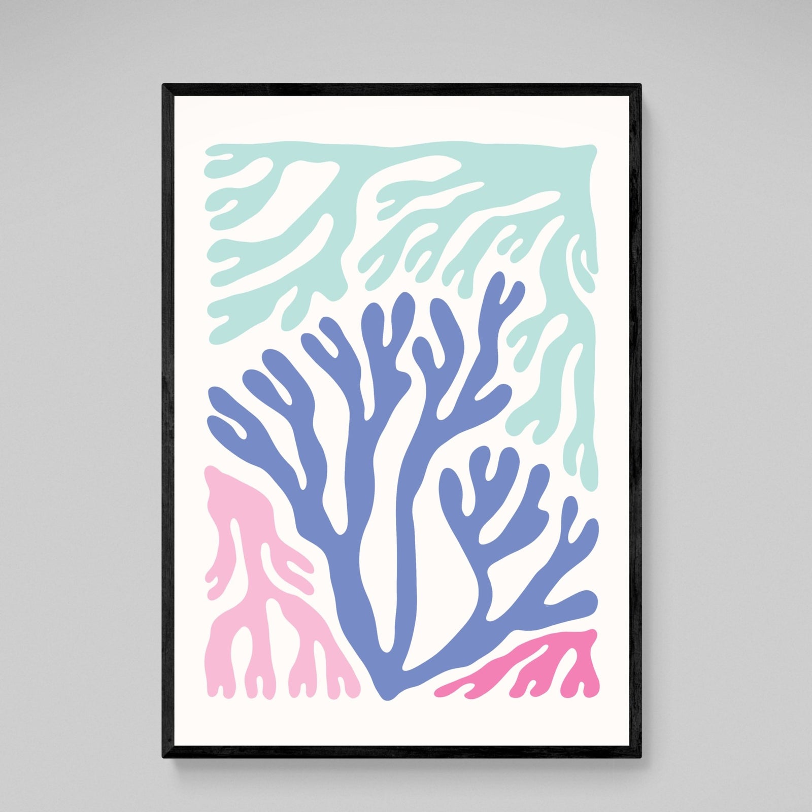 Tableau Corail Moderne - The Art Avenue