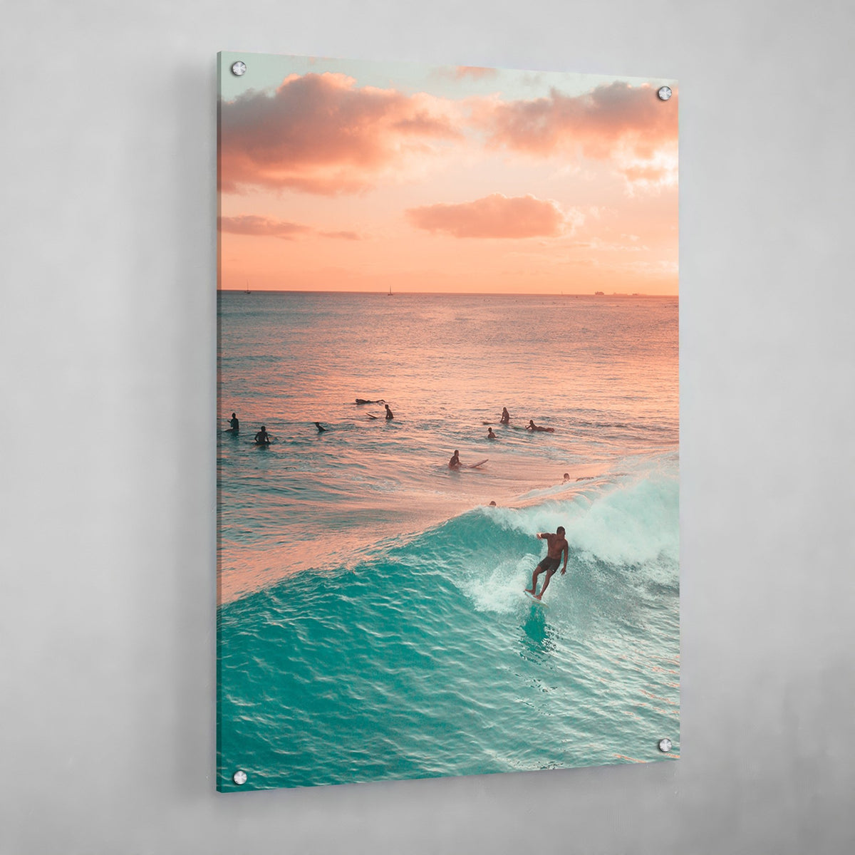 Tableau Coucher De Soleil Sur La Mer - The Art Avenue