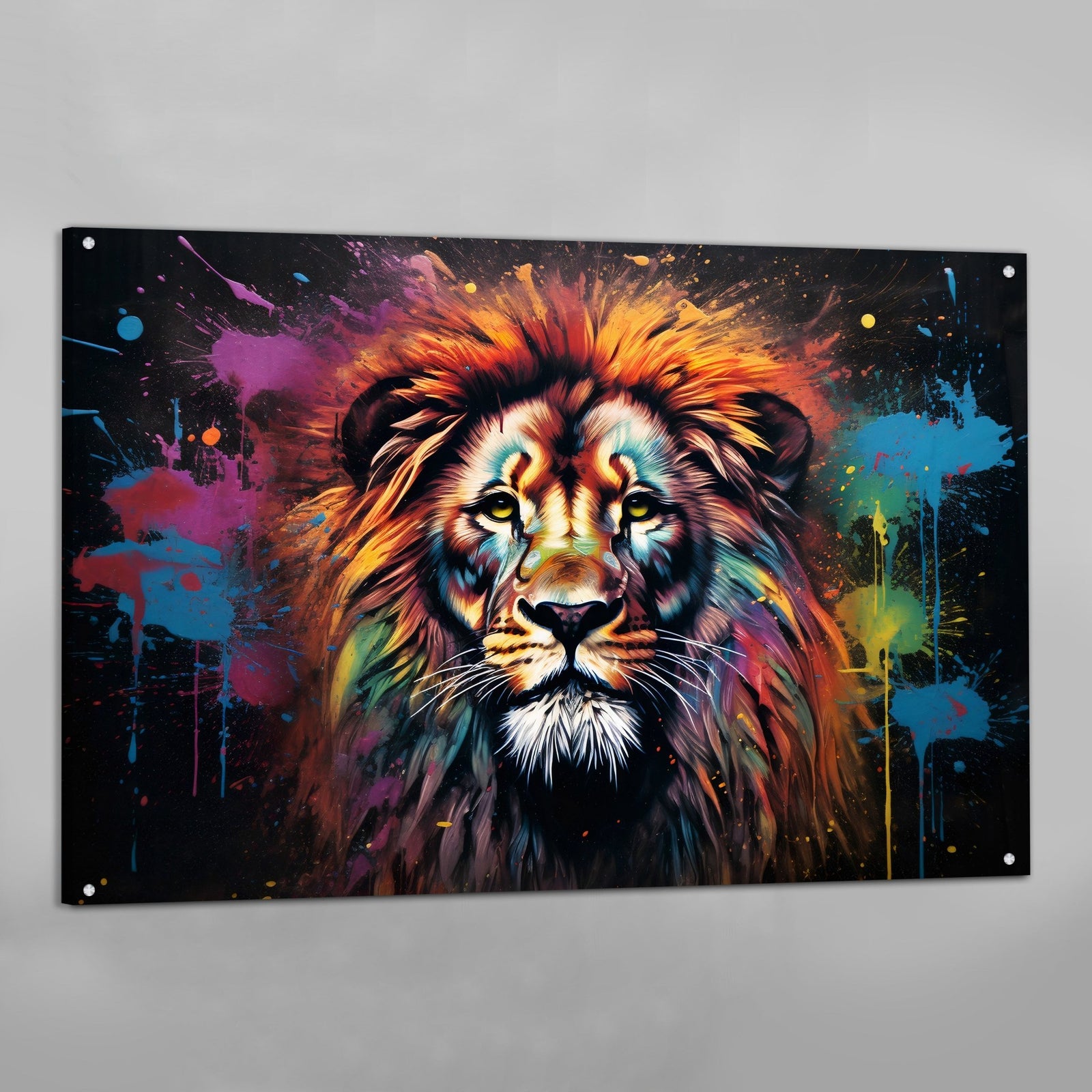 Tableau Couleur Lion - The Art Avenue
