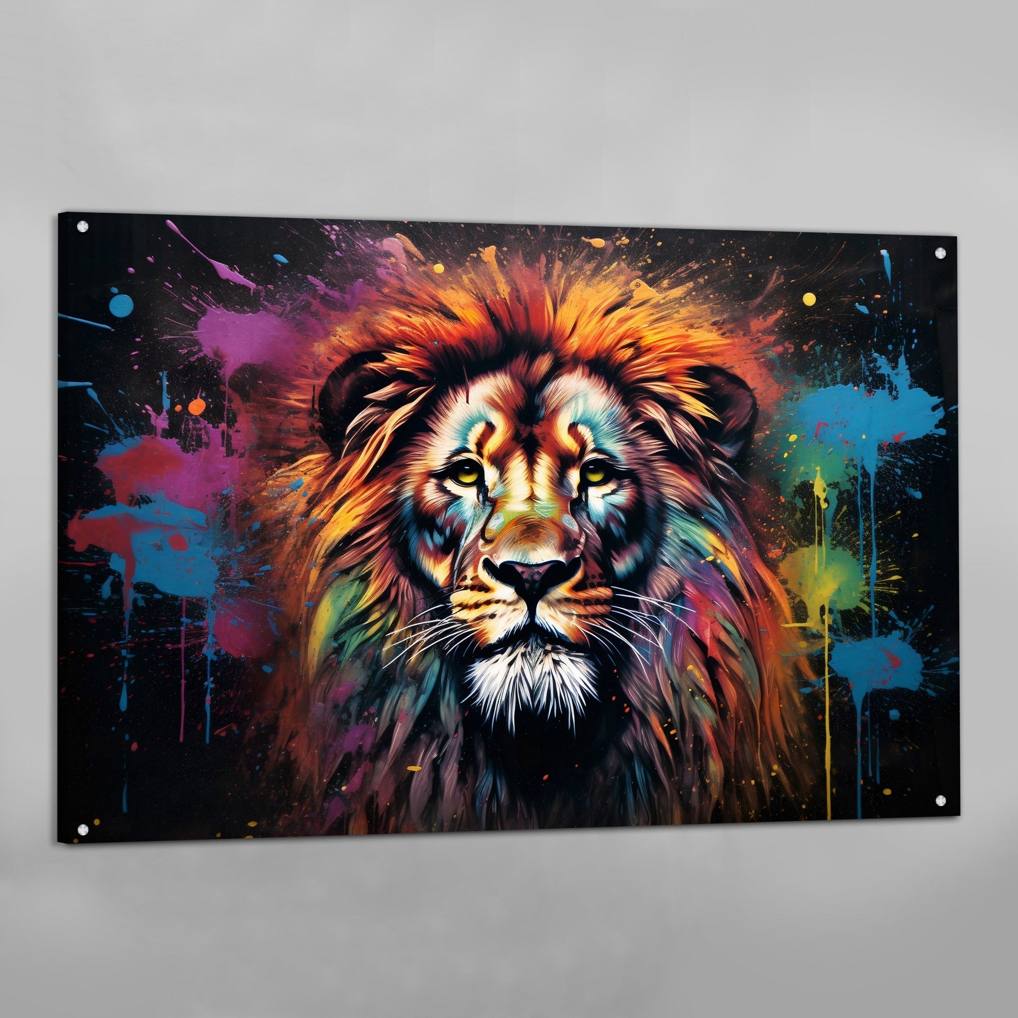 Tableau Couleur Lion - The Art Avenue