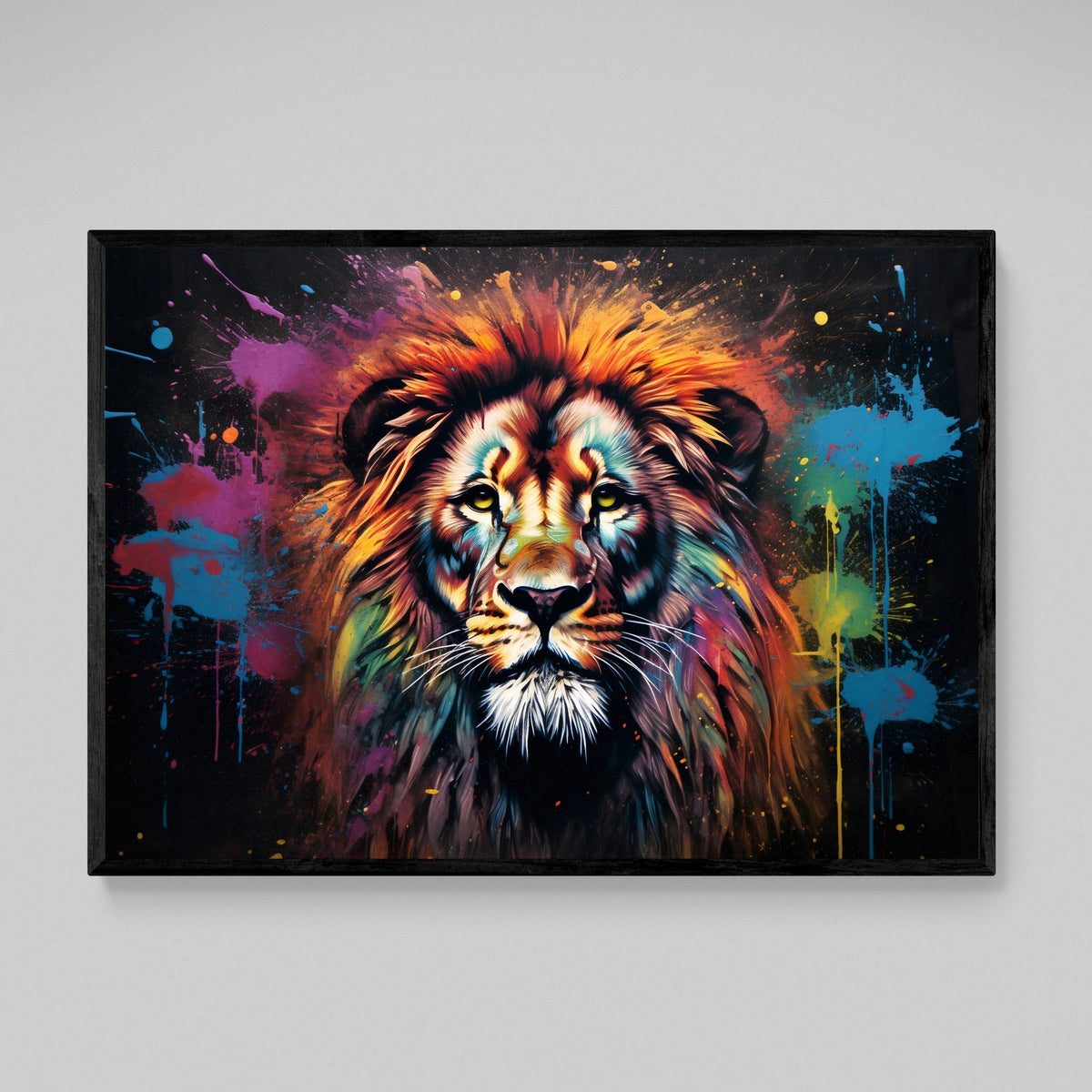 Tableau Couleur Lion - The Art Avenue