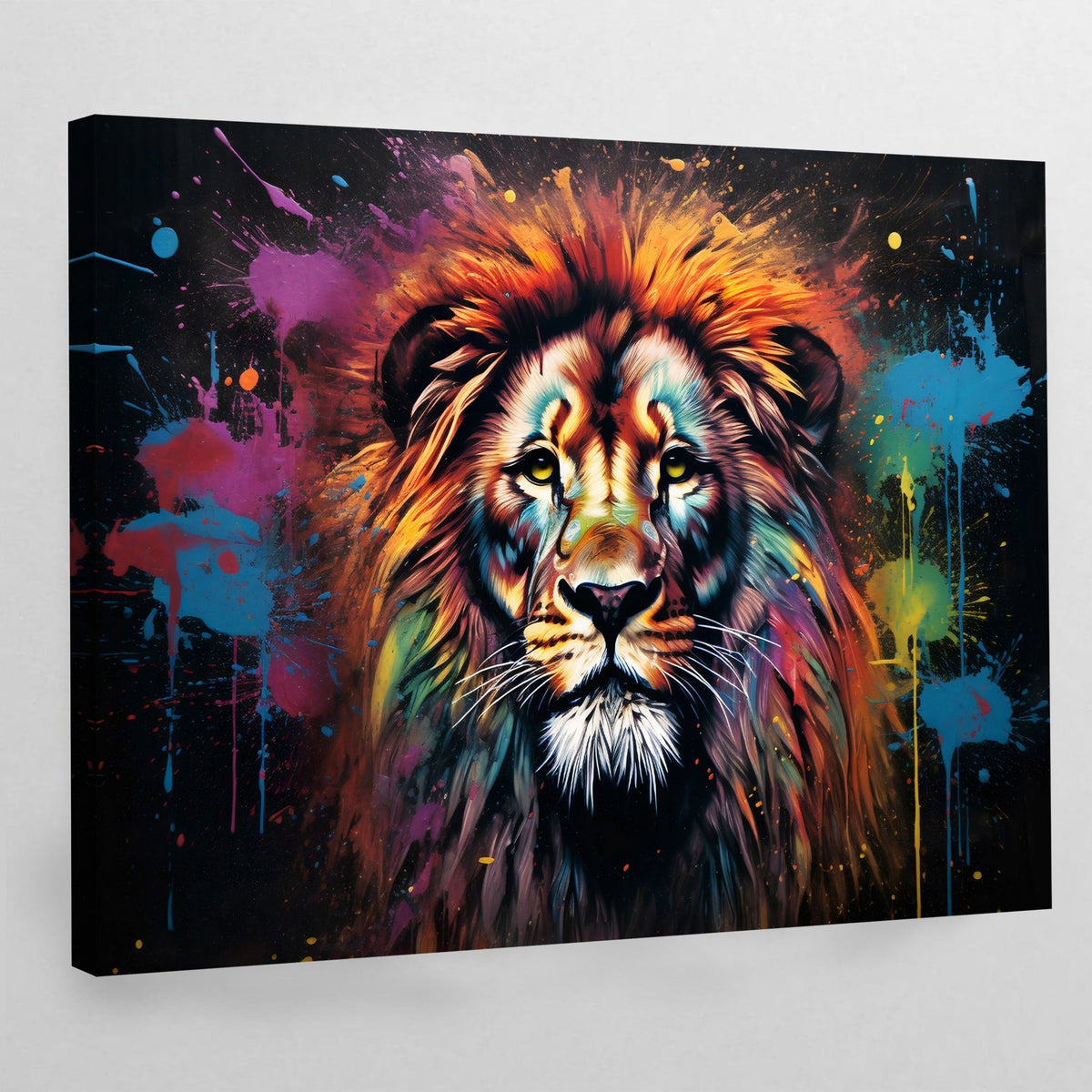 Tableau Couleur Lion - The Art Avenue