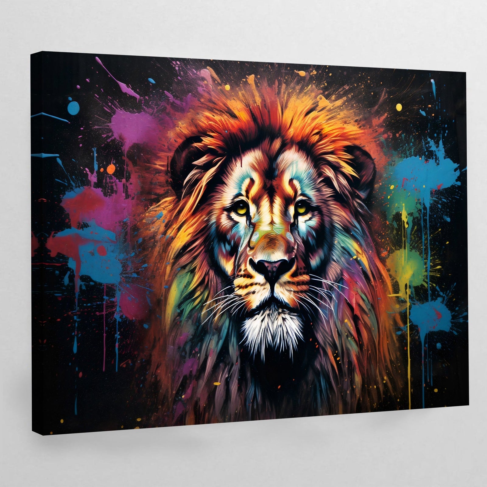 Tableau Couleur Lion - The Art Avenue