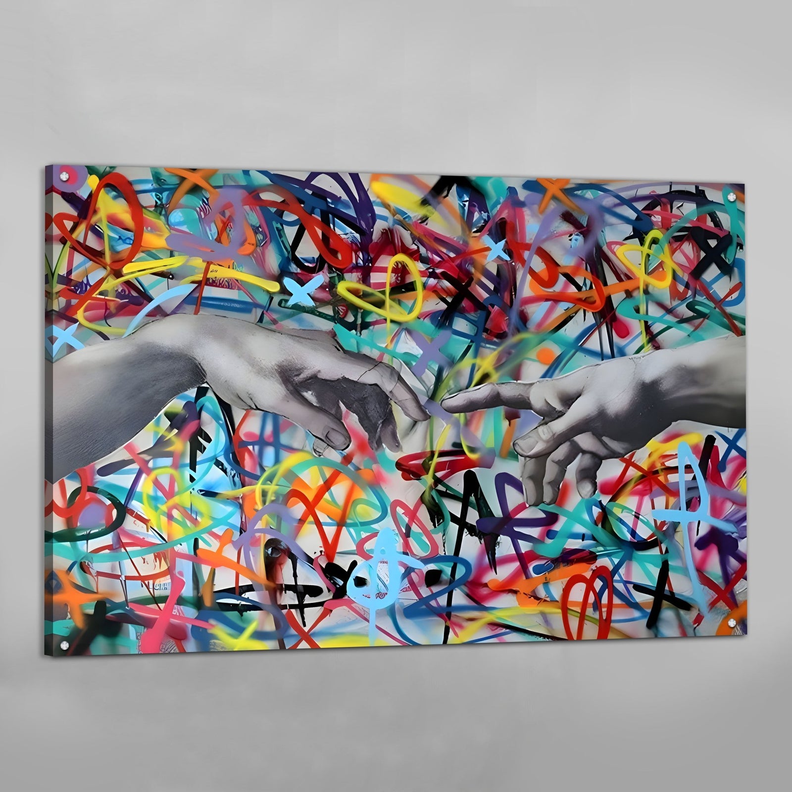 Tableau Creation D'Adam Street Art - The Art Avenue