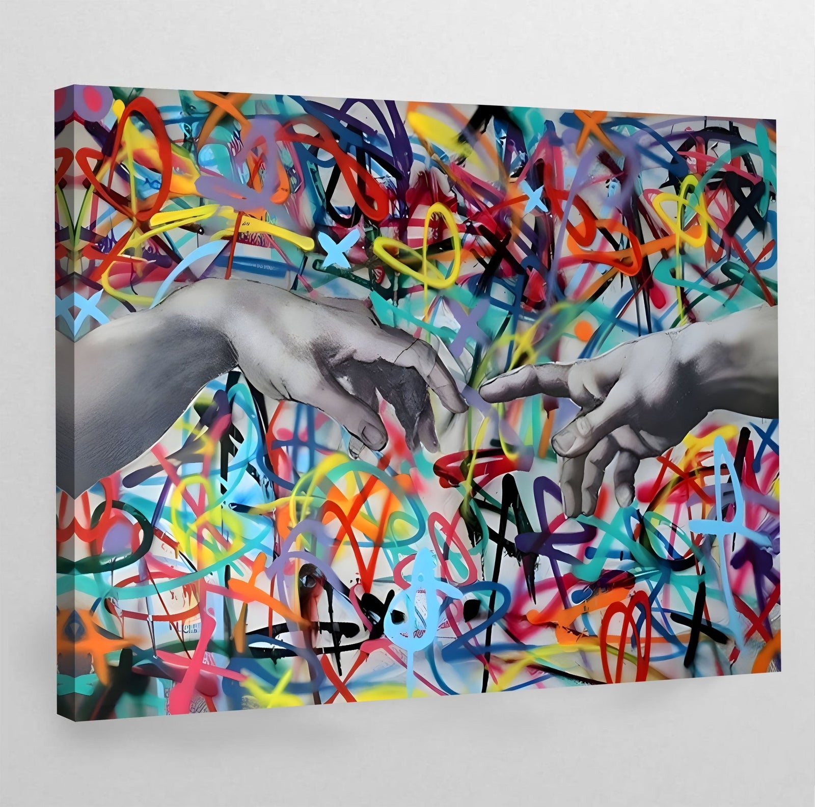 Tableau Creation D'Adam Street Art - The Art Avenue