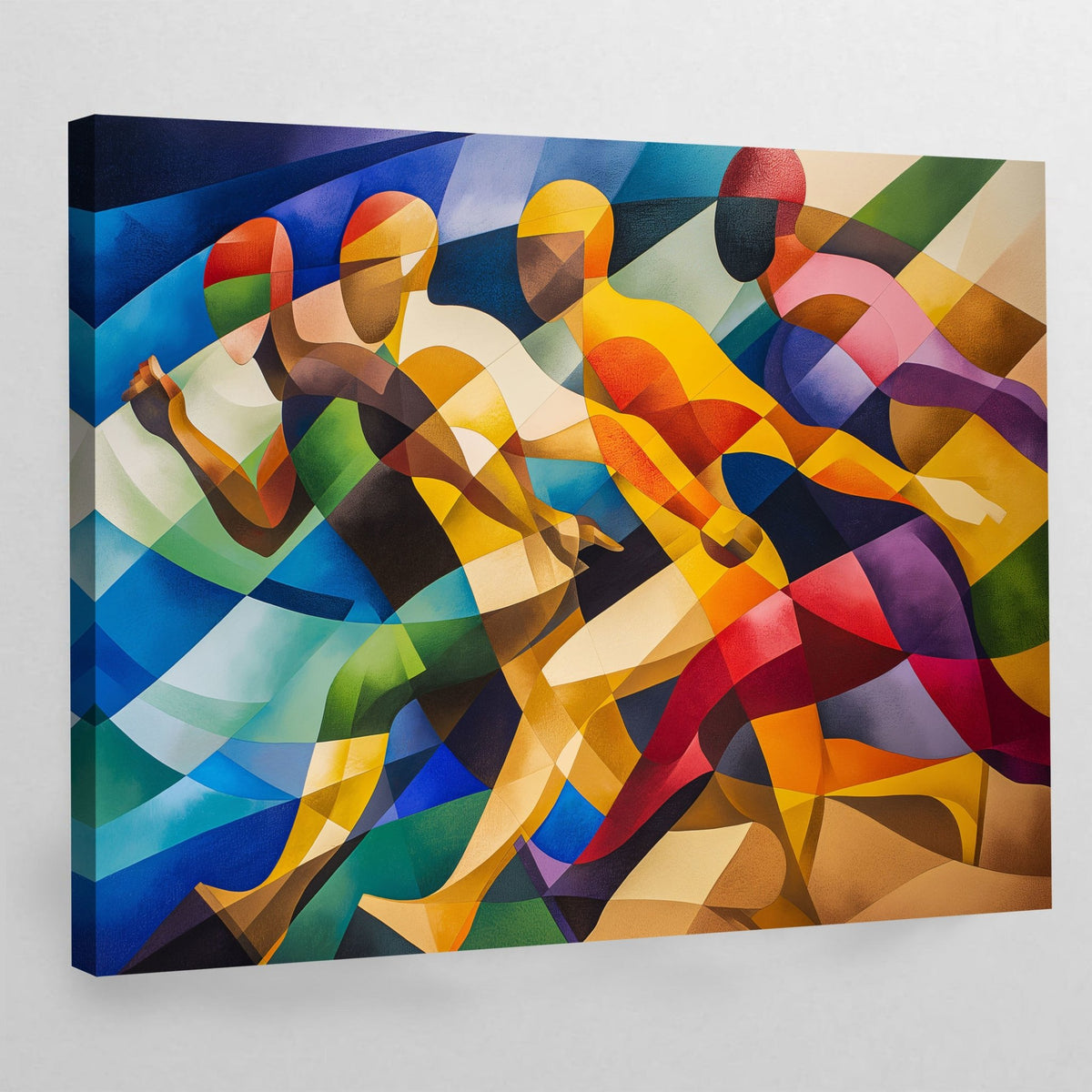 Tableau Cubisme Contemporain - The Art Avenue