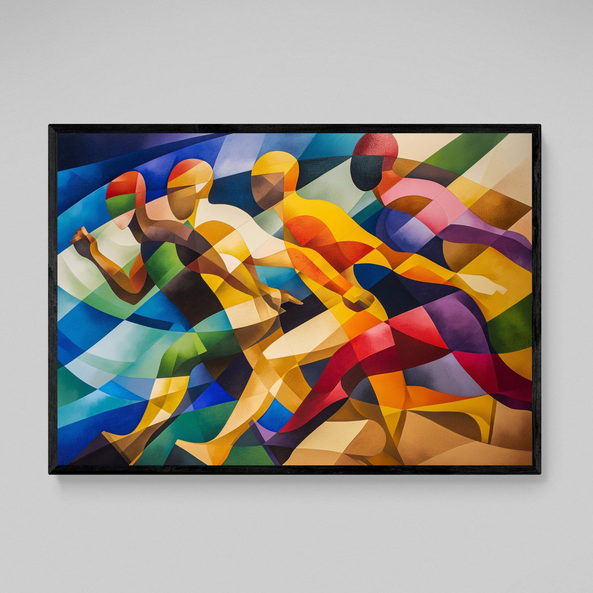 Tableau Cubisme Contemporain - The Art Avenue