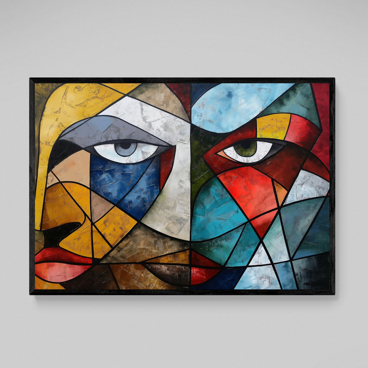 Tableau Cubisme Portraits Abstraits - The Art Avenue