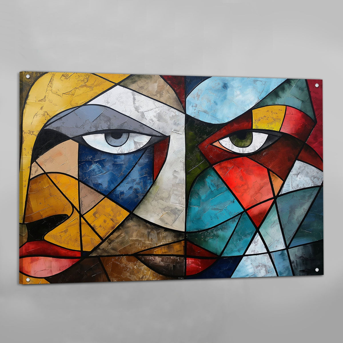 Tableau Cubisme Portraits Abstraits - The Art Avenue