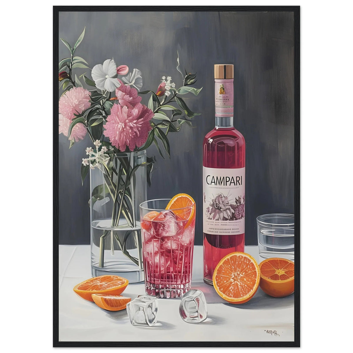 Tableau Cuisine Campari - The Art Avenue
