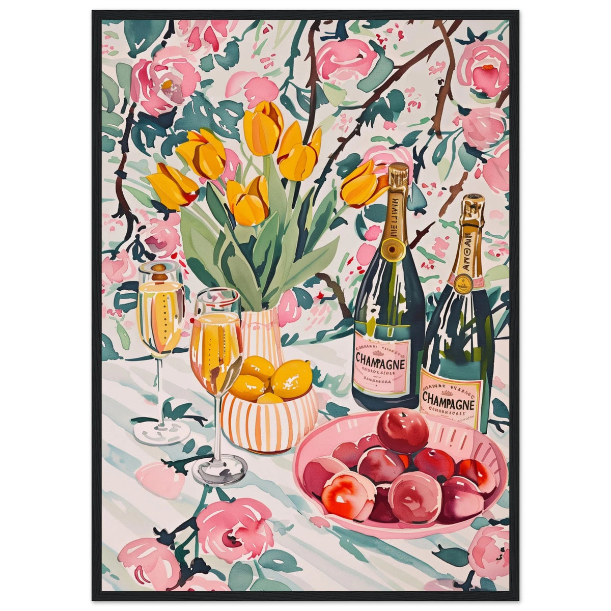 Tableau Cuisine Coloré - The Art Avenue