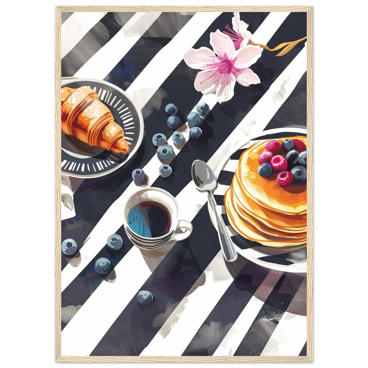 Tableau Cuisine Petit Déjeuner - The Art Avenue