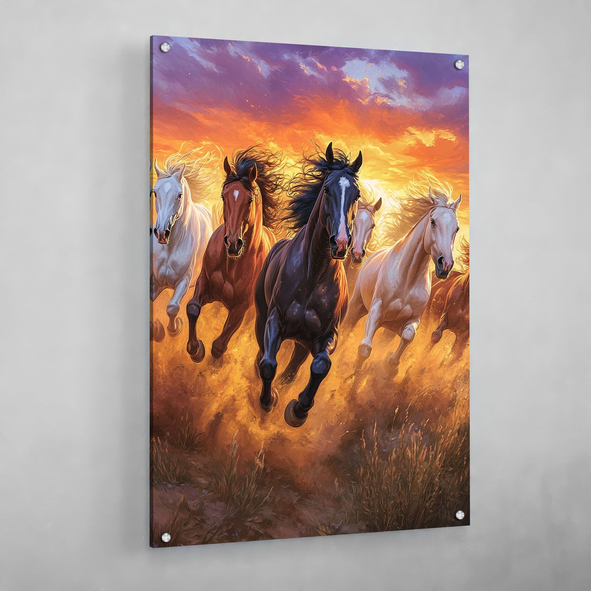 Tableau De Chevaux - The Art Avenue
