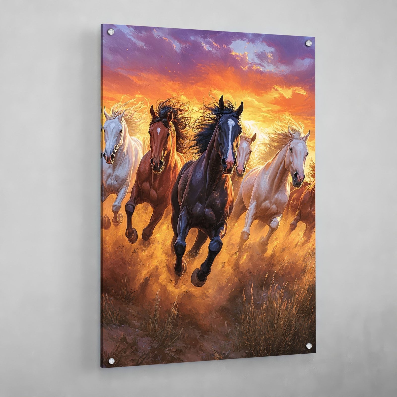 Tableau De Chevaux - The Art Avenue