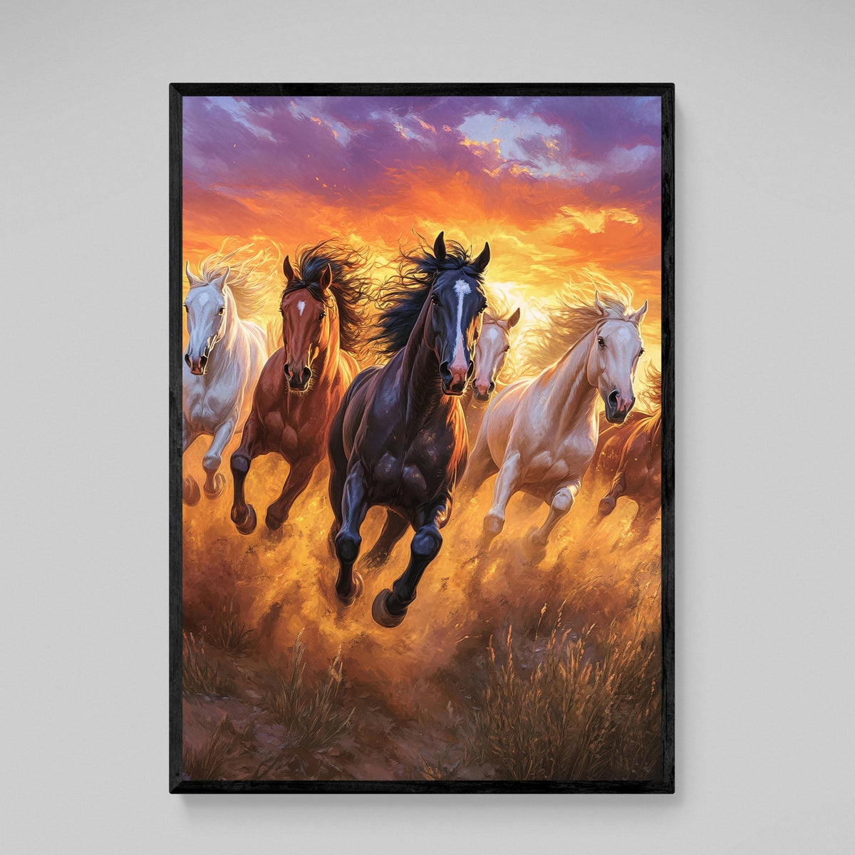 Tableau De Chevaux - The Art Avenue