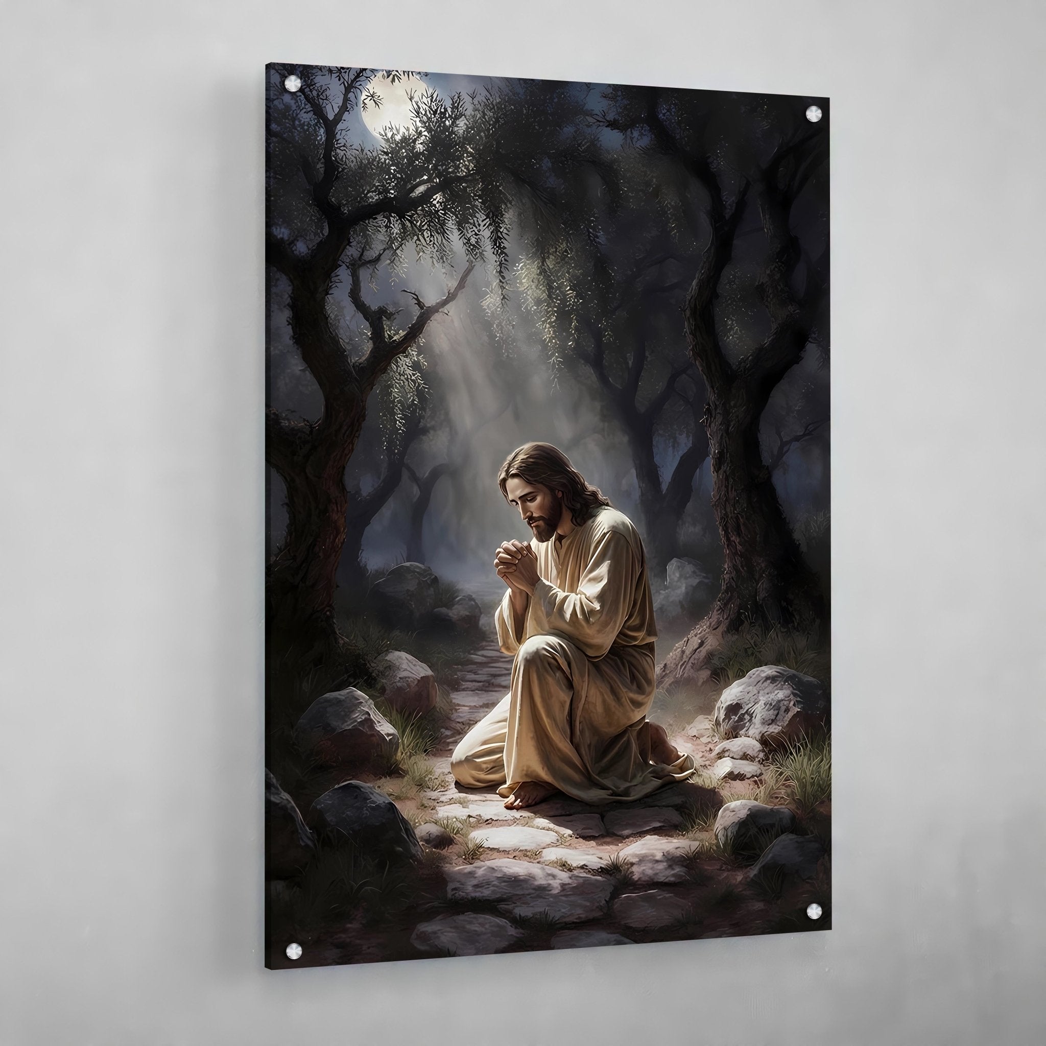 Toile décorative avec cadre Jesus 72 x 4 x 102 cm Toile décorative avec cadre Jesus 72 x 4 x 102 cm