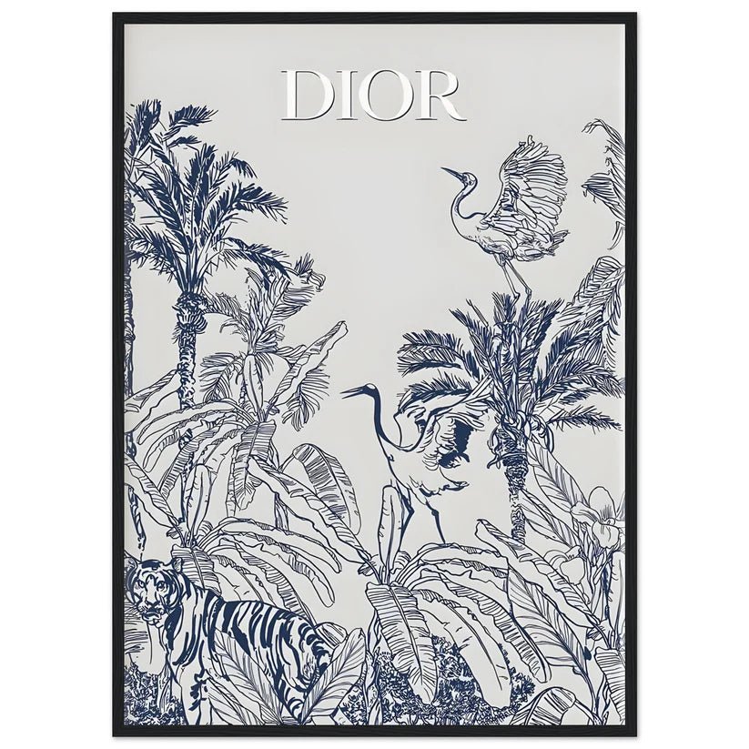 Tableau Dior Jungle - The Art Avenue