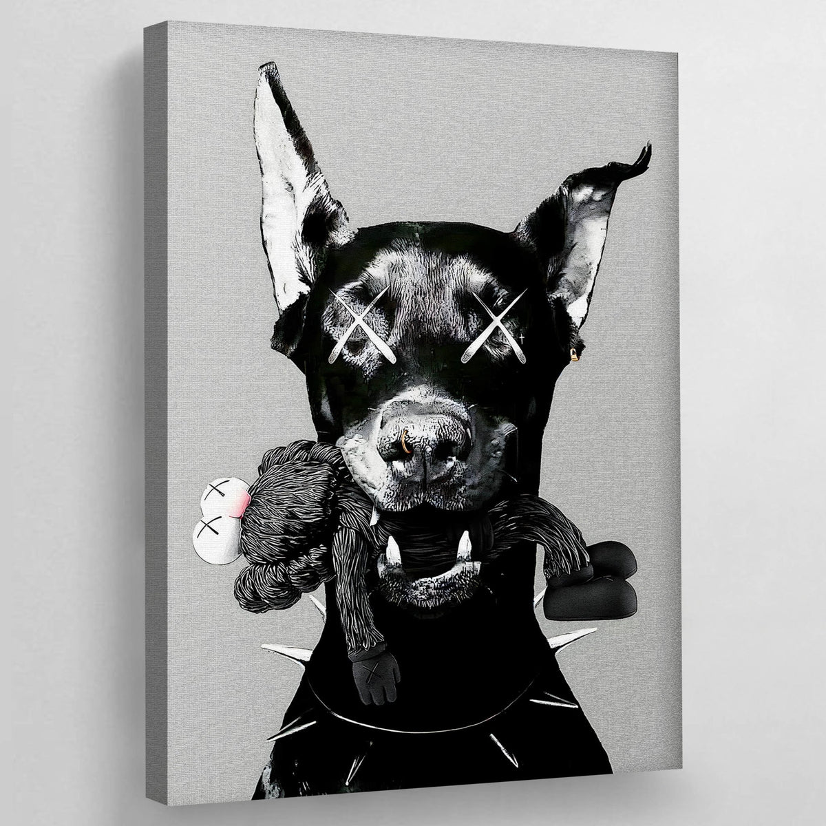 Tableau Dobermann Kaws - The Art Avenue