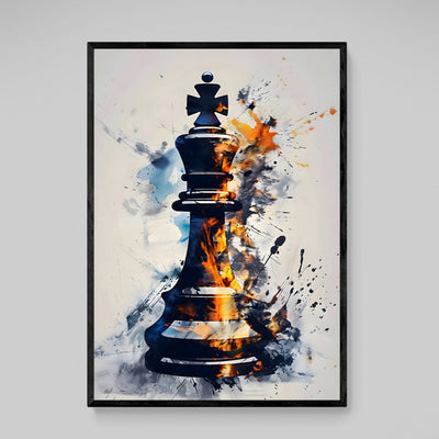Tableau Échecs Moderne - The Art Avenue