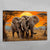 Tableau Éléphant Afrique - The Art Avenue