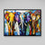 Tableau Elephant Modern Coloré - The Art Avenue