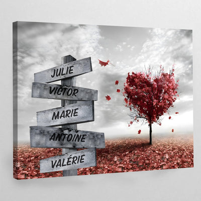 Tableau Famille Personnalisable - The Art Avenue