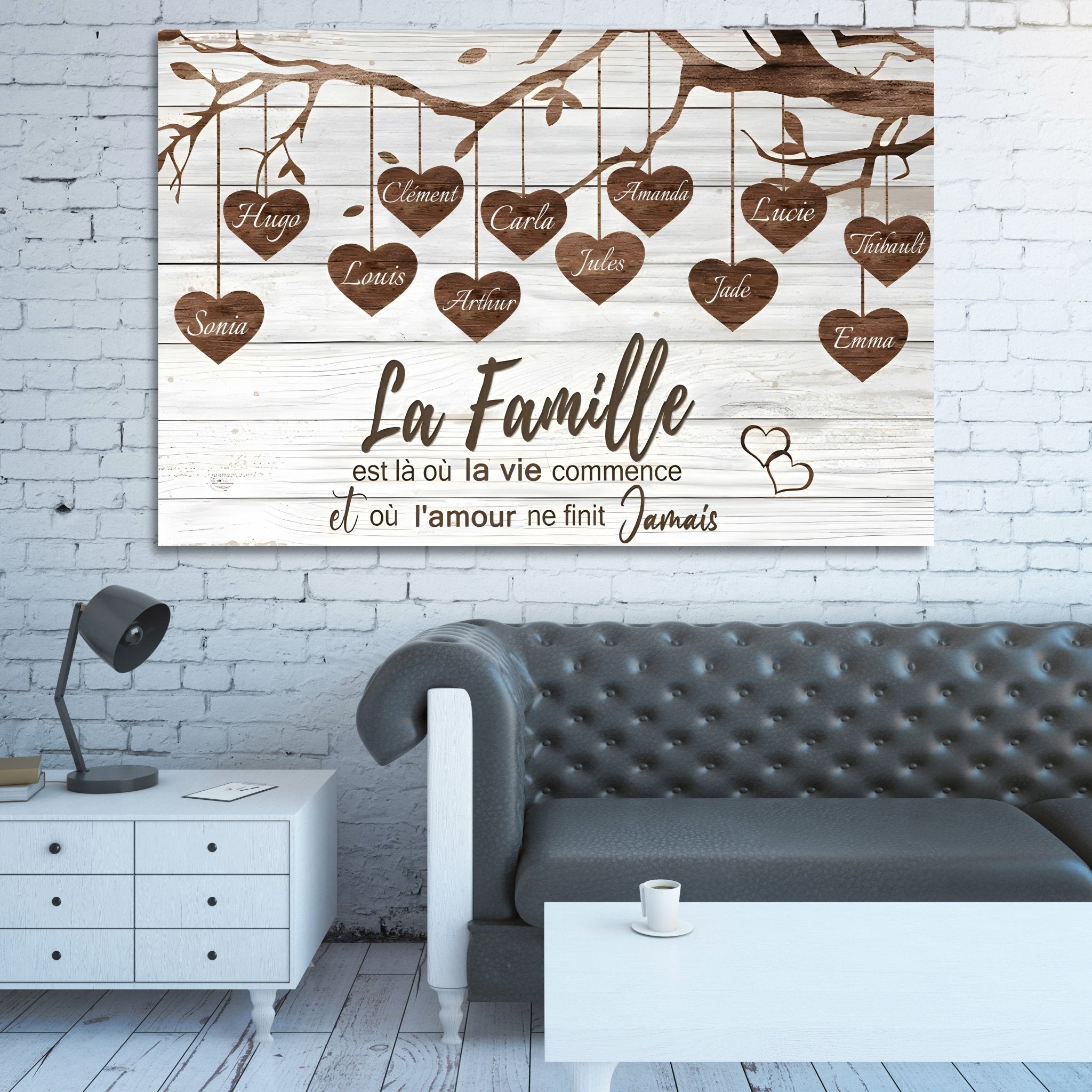 Tableau Famille Personnalise Legonull