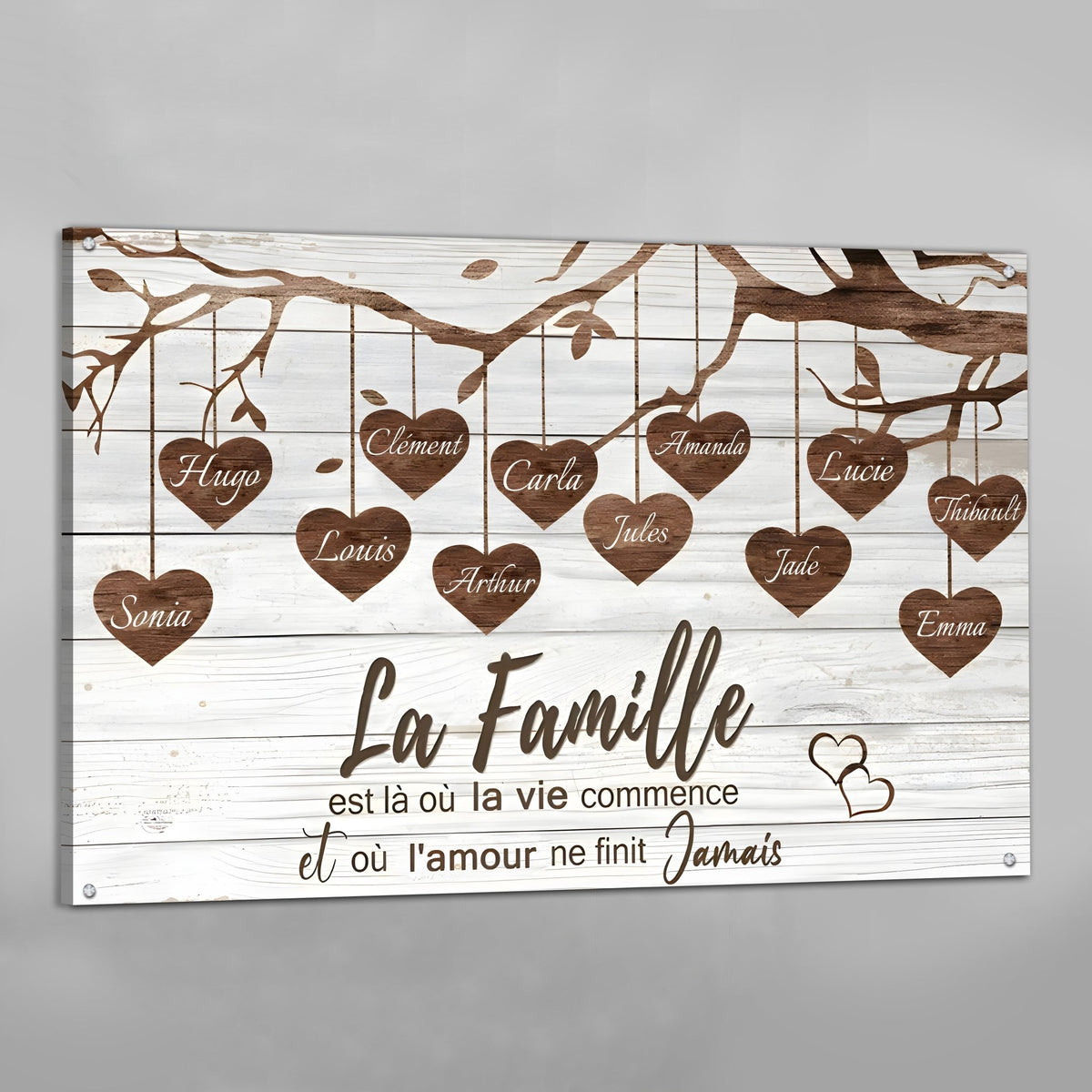 Tableau Famille Personnalisé - The Art Avenue