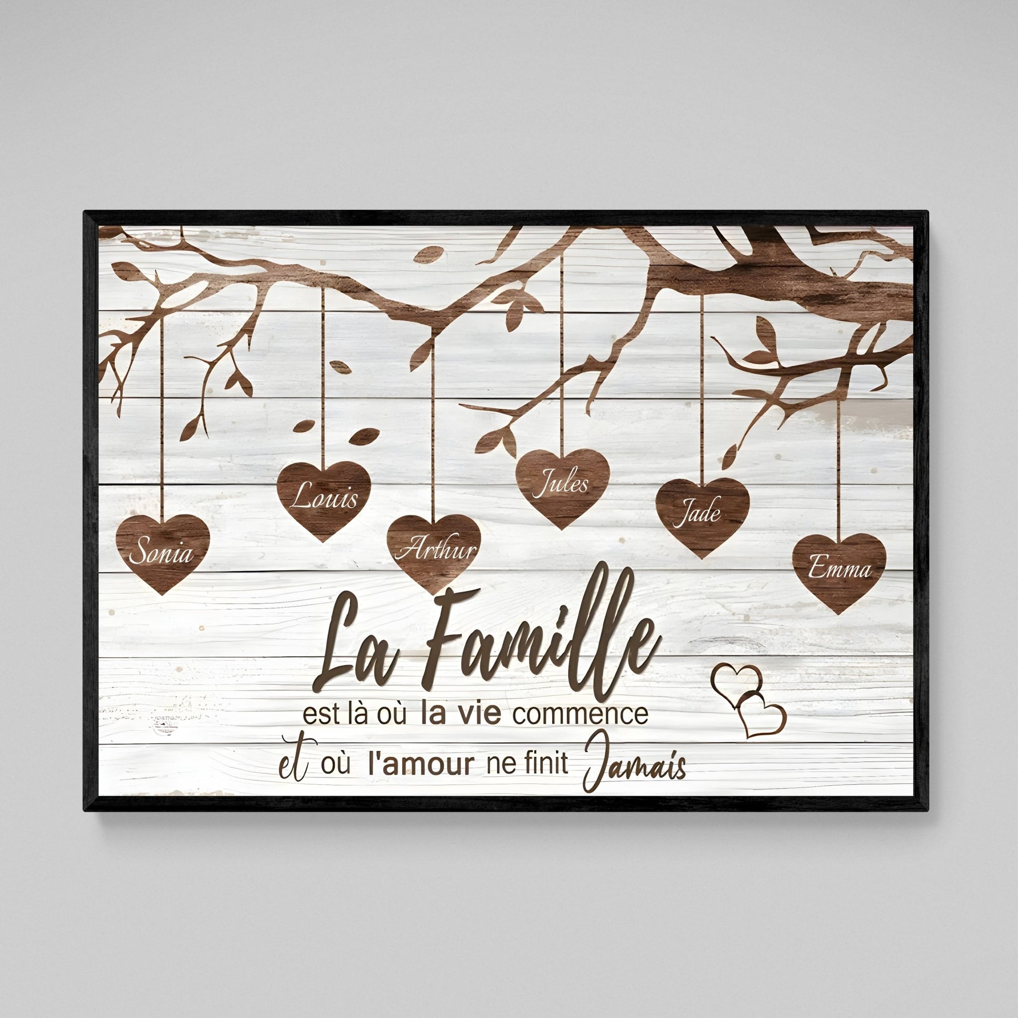 Tableau Famille Personnalisé - The Art Avenue