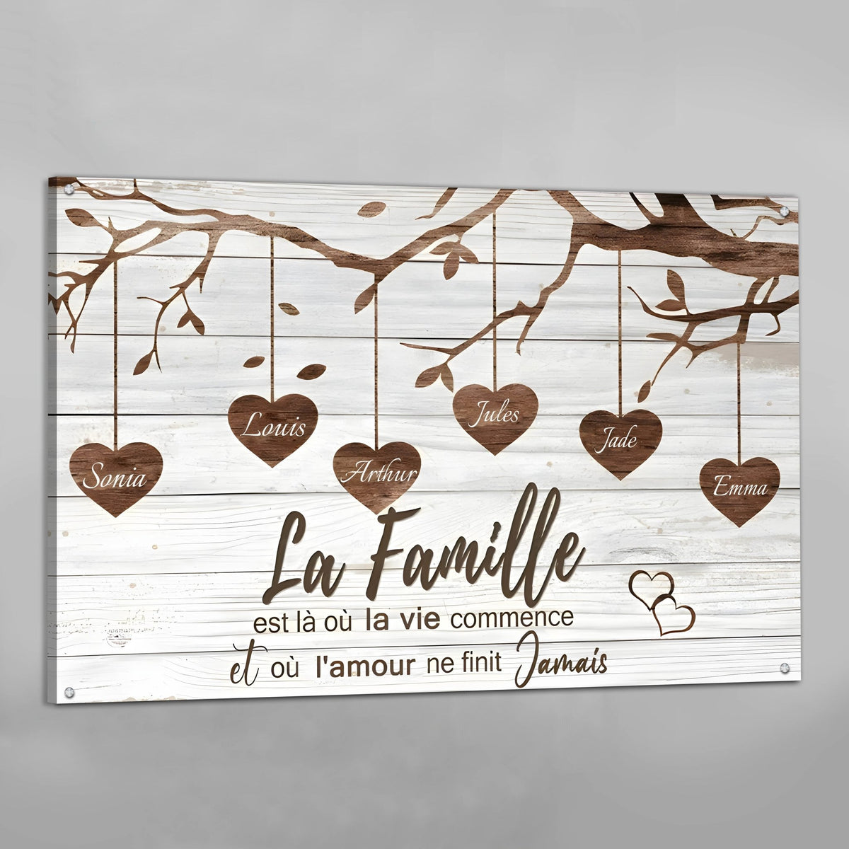 Tableau Famille Personnalisé - The Art Avenue