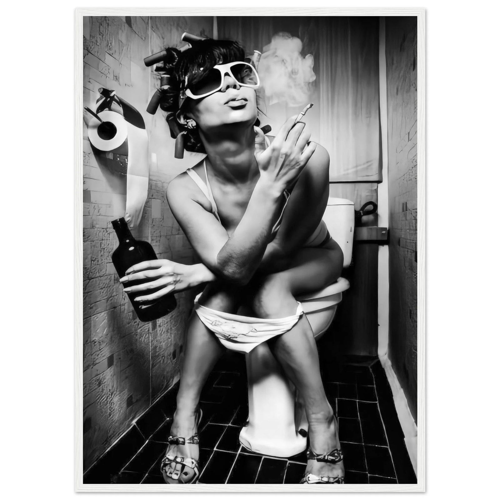 Tableau Femme Noir et Blanc - The Art Avenue