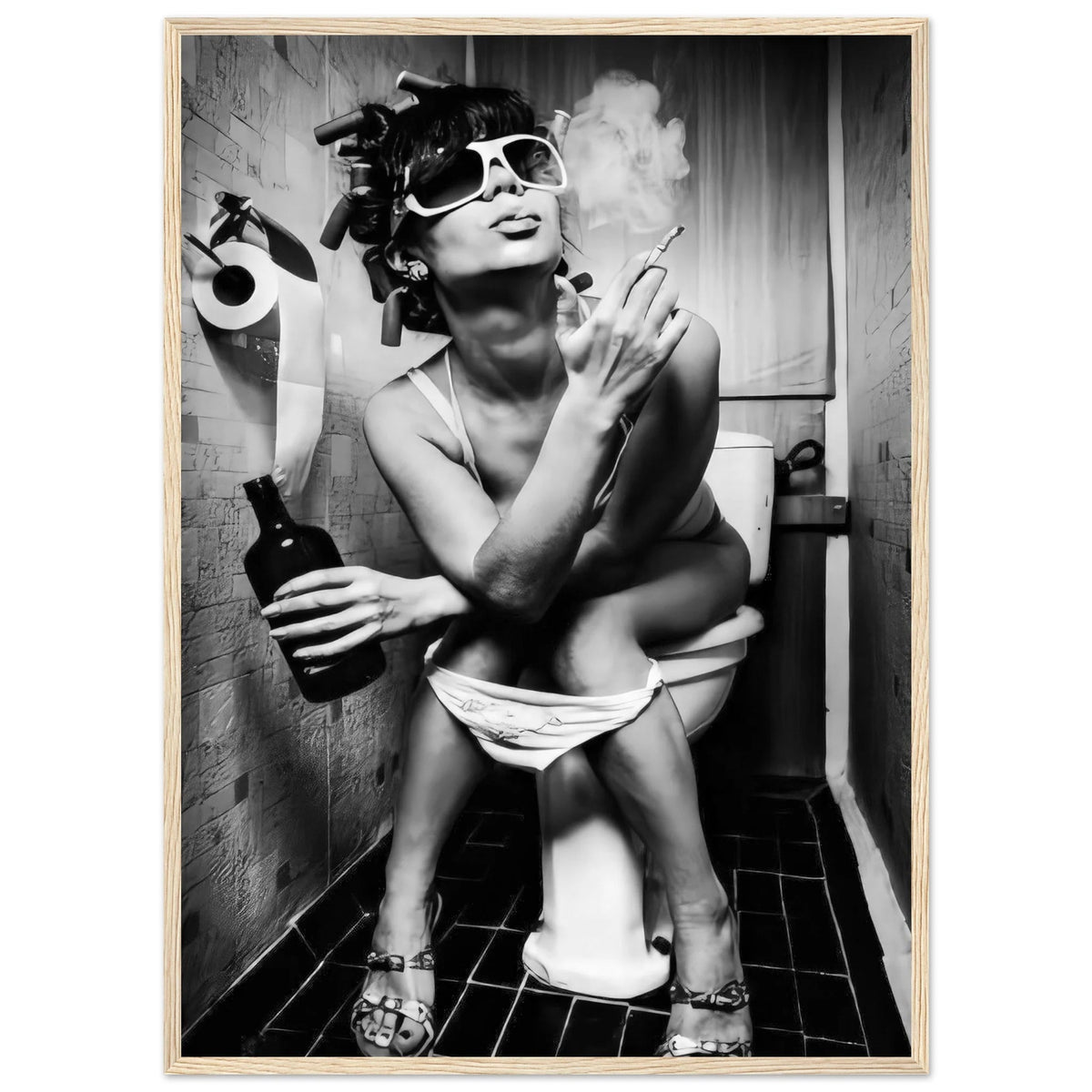 Tableau Femme Noir et Blanc - The Art Avenue