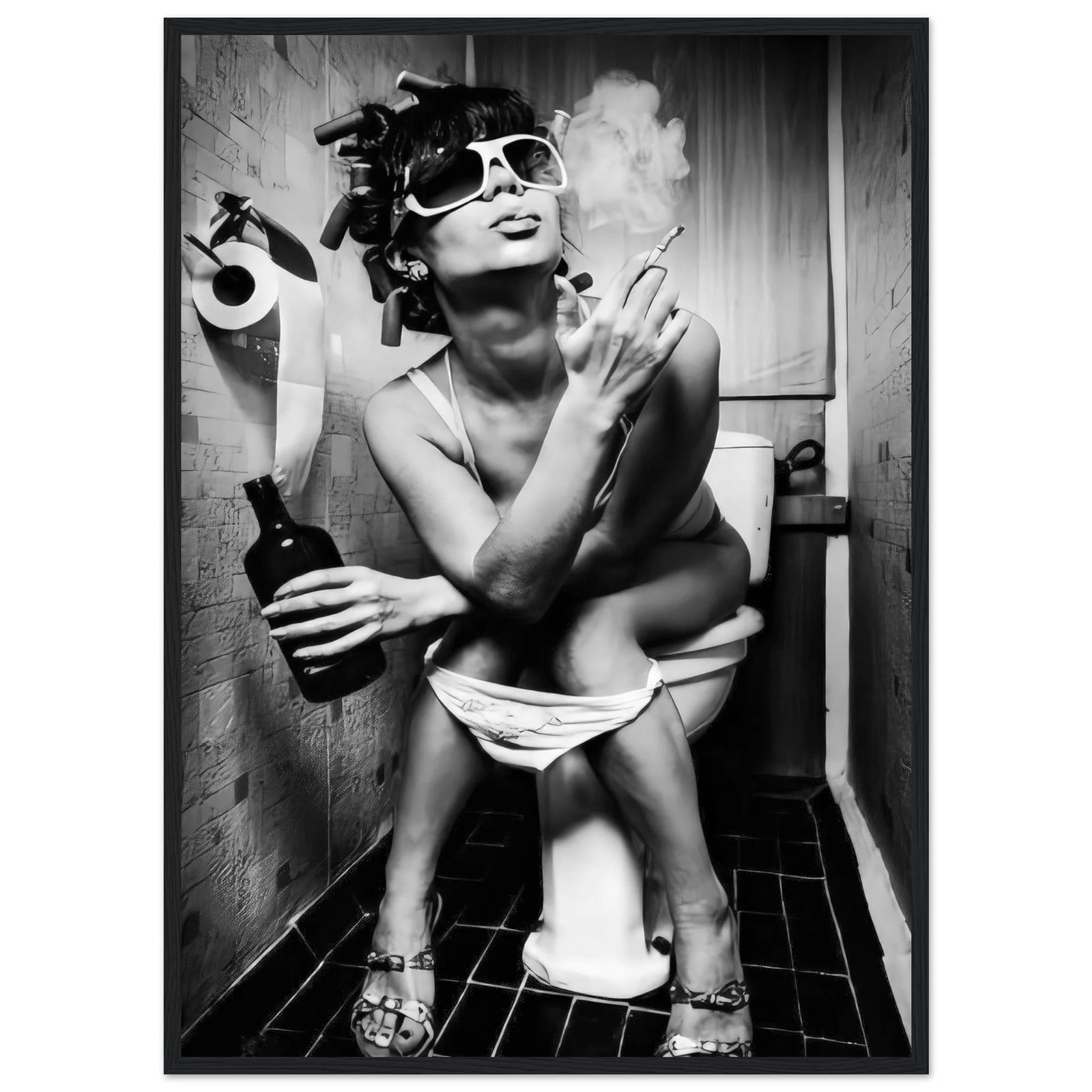 Tableau Femme Noir et Blanc - The Art Avenue