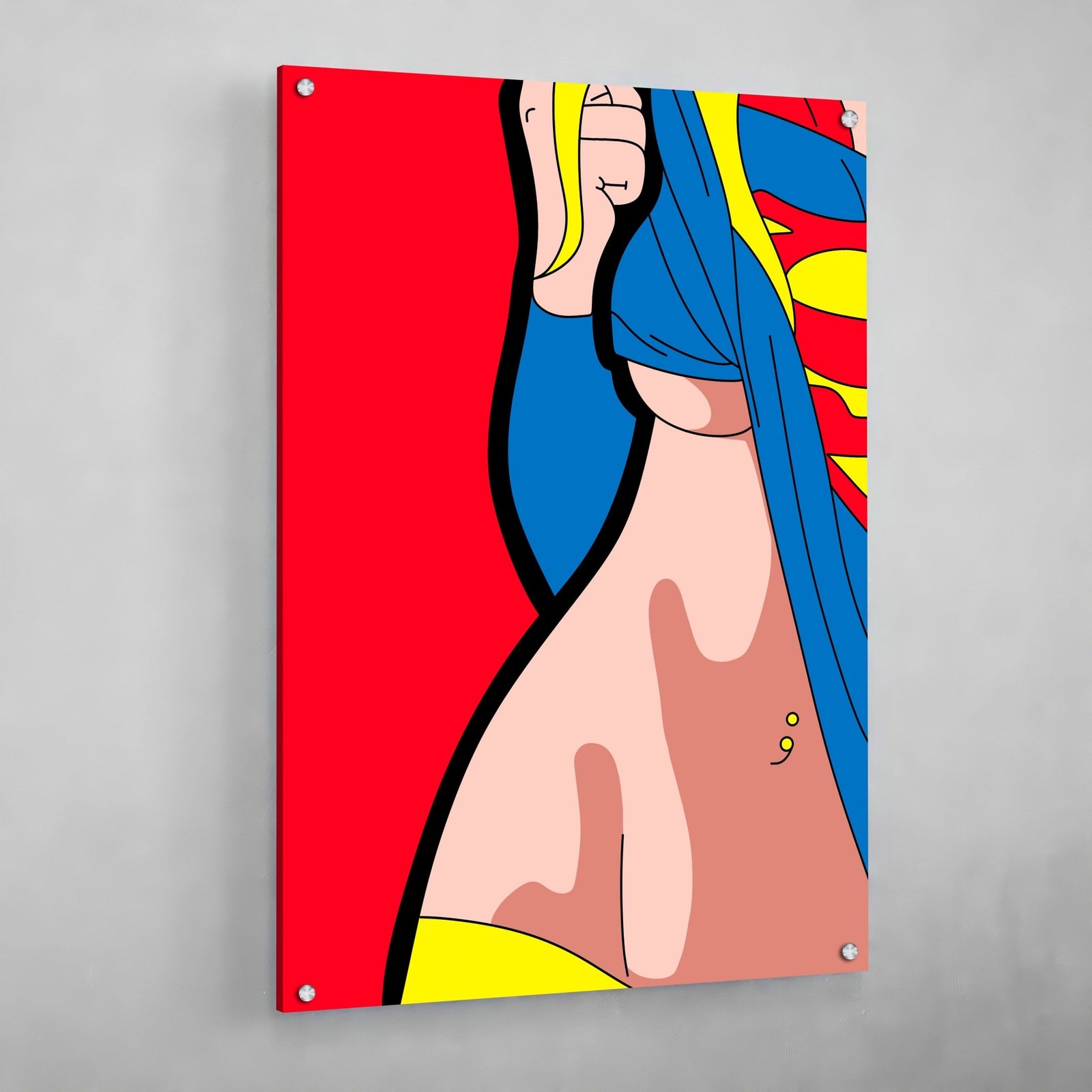 Tableau Femme Sensuelle Pop Art - The Art Avenue