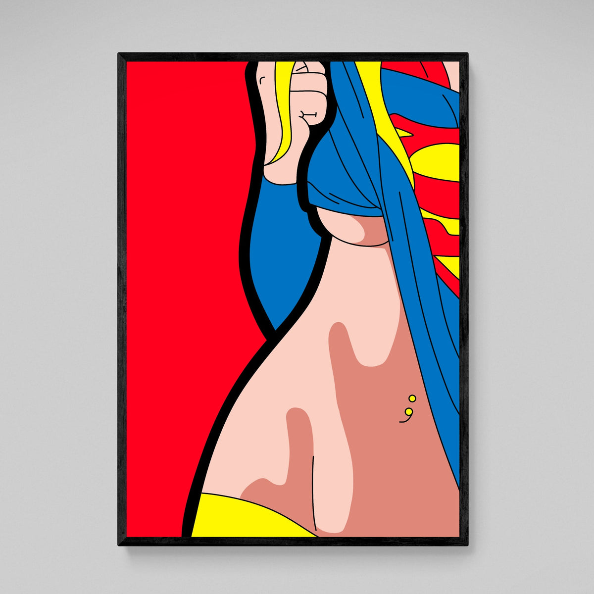Tableau Femme Sensuelle Pop Art - The Art Avenue