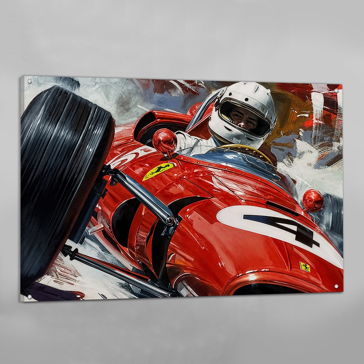 Tableau Ferrari Vintage Course - The Art Avenue